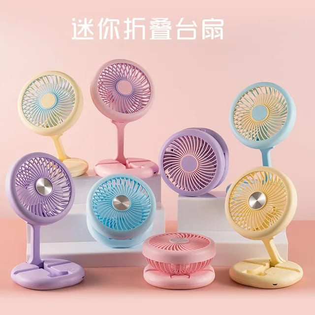 Mini Folding USB Charging Fan, Portable Desktop Faan Mini Folding USB Charging Fan, Portable Desktop Faan